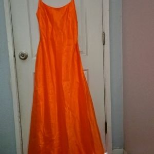 Orange dress
